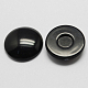 Solid Colour Dome Acrylic Cabochons SACR-S149-18mm-04-1