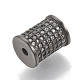 Perles de zircone cubique micro pave en Laiton ZIRC-T006-13B-1