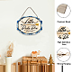 Wood Hanging Wall Decorations HJEW-WH0046-004-3