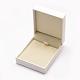 Boîtes à bijoux en plastique et en carton OBOX-L002-15A-2