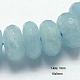 Chapelets de perles en aigue-marine naturelle G-G255-10x5mm-24AA-1