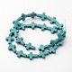 Chapelets de perles en turquoise synthétique X-TURQ-G112-12x16mm-01-2