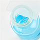 Olycraftガラス瓶  ガラス顕微鏡スライド付き  ラボ用品用  透明  4.5x7.6cm  容量：60ミリリットル  4セット /箱 AJEW-OC0001-95-5