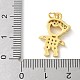 Латунные микро проложить кубического циркония подвески KK-P292-21G-G-3