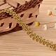 Ruban en nylon avec garniture en dentelle pour la fabrication de bijoux ORIB-L005-49-2