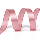 片面ソリッドカラーサテンリボン  弓工芸品用  ギフトパーティーの結婚式の装飾  ピンク  3/8インチ（9~10mm）  約25ヤード/ロール（22.86メートル/ロール）  10のロール/グループ  250ヤード（228.6m /グループ） SRIB-S051-10mm-075-4