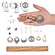 Kit per la creazione di orecchini con lampadari fai da te DIY-SZ0007-78-7