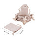 Drawstring мешки хлопка упаковка мешочки ABAG-PH0002-33A-2