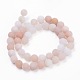 Chapelets de perles en aventurine rose naturel X-G-F520-56-8mm-2
