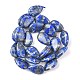Chapelets de perles en lapis-lazuli naturel G-K311-03A-02-6