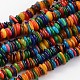 Colorful Natural Shell Chips Beads Strands Fit Necklace Making X-S23YD011