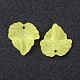 Transparente gefrostete Acrylanhänger des Herbstthemas X-PAF002Y-17-3