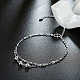 European and American Fashion Brass Anklets For Ladies Summer Holiday AJEW-BB14812-S-6