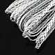 Плетеный искусственная кожа металлические шнуры LC-S002-5mm-26-1