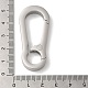 304 Stainless Steel Keychain Clasps STAS-G321-05P-3