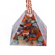 Natural Gemstone Chips and Gemstone pedestal Display Decorations G-S282-09-3