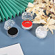 CHGCRAFT 42Pcs 3 Colors Octagon Transparent Plastic Ring Boxes CON-CA0001-022-5