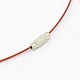 Steel Wire Necklace Cord X-TWIR-SW001-2-2