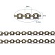 Brass Cable Chains CHC027Y-AB-6