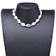 Braided Bead Style Bracelets & Necklaces Jewelry Sets SJEW-JS01091-02-6
