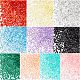 Olycraft 10 bolsa 10 cabujones de rhinestone acrílicos transparentes de color TACR-OC0001-08-4