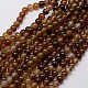Natural Agate Beads Strands G-G583-6mm-01-1