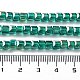 Electroplate Glass Beads Strands EGLA-R030-4x4mm-11-2