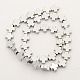 Electroplate Non-magnetic Synthetic Hematite Greek Cross Beads Strands G-M007-87F-2