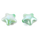 Placage uv perles acryliques irisées arc-en-ciel PACR-T016-02B-1