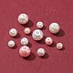 620 pz 12 perle di perle di vetro dipinte a cottura in stile rotondo HY-FS0001-06-3