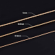 Benecreat 3 rollos 3 estilos de alambre artesanal de cobre redondo CWIR-BC0006-21-2