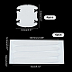 Pellicole protettive in pvc trasparente per la maniglia della portiera dell'auto AJEW-WH0181-42-5