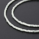 Brins de perles de style tache de soie en verre GLAA-N047-001A-06-4
