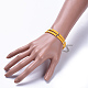 Faux Suede Cord Wrap Bracelets BJEW-JB04413-04-4