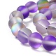 Synthetische Mondstein Perlen Stränge G-E573-01C-21-3