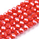 Electroplate Glass Beads Strands EGLA-A034-P2mm-A10-1