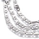 201 Stainless Steel Link Chains CHS-P007-22P-2