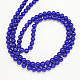 Spray Painted Glass Beads Strands DGLA-R001-8mm-M-2