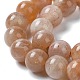 Chapelets de perles de sunstone naturelle naturelles G-N327-01C-03-2