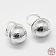 925 Sterling Silver Bell Charms STER-G013-19S-1