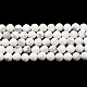 Chapelets de perles en howlite naturelle G-E608-A01-B-2