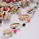Waxed Cotton Cord Bracelet Makings MAK-I004-01E-3