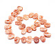 Natürlichen Erdbeere Quarzperlen Stränge G-E569-P02-2