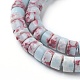 Synthetic Imperial Jasper Beads Strands X-G-F592-02-3