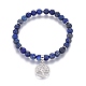 Lapis naturelles bracelets de breloque lazuli BJEW-I275-B06-1