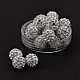 Czech Glass Rhinestones Beads RB-E482-10mm-001-1