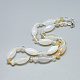 Colliers de perles en agate naturelle NJEW-S388-05-1