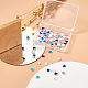 Cheriswelry 160 pz 8 colori ciondoli in smalto in lega di zinco ENAM-CW0001-06-4