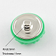 Botones a presión de joyería de latón RESI-S076-M-3