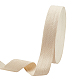 綿綿ツイルテープリボン  ヘリンボーンリボン  家の装飾のための  ギフトのラッピングと DIY 工芸品の装飾  アンティークホワイト  45mm OCOR-WH0057-30H-03-1